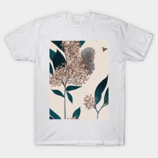 Chromatic Botanic Abstraction #79 T-Shirt